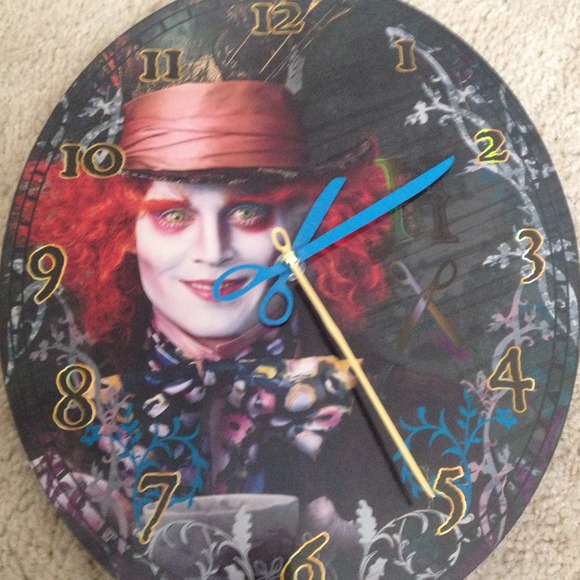 Other - Mad Hatter clock.