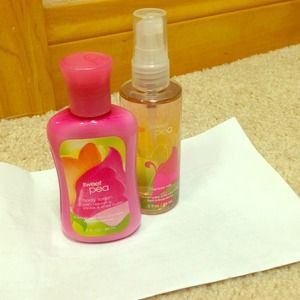 Sweat pea lotion and body mist