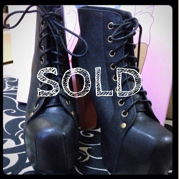 💢SOLD💢  Jeffrey Campbell Lita AUTHENTIC