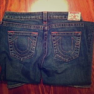 TRUE RELIGION straight leg jeans