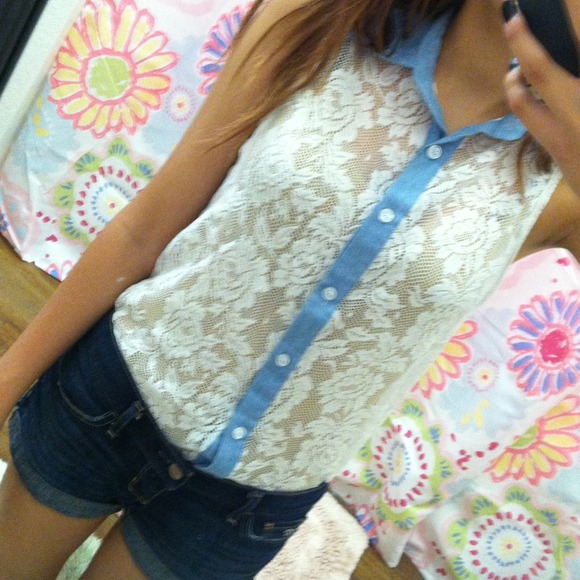 🚫SOLD🚫lace top🌱