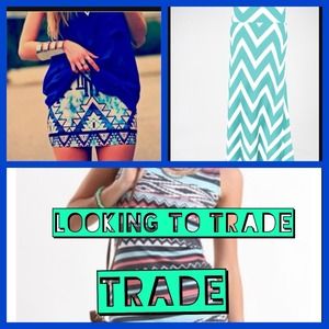 Looking to Trade Med or large depending on fit.