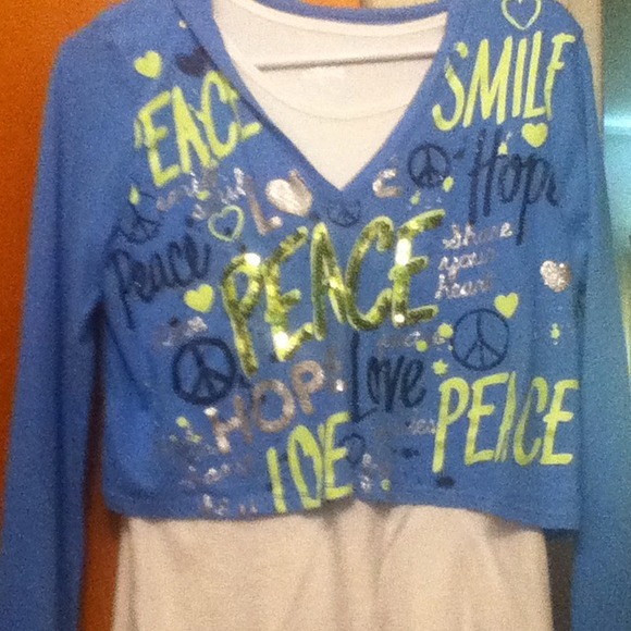 Peace long sleeve top