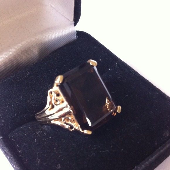 Smoky Topaz Ring