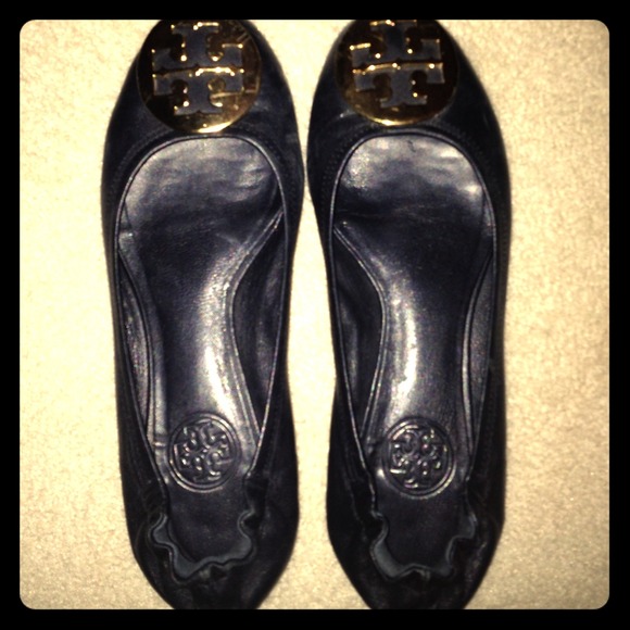 Authentic Tory Burch Reva Flat Sz. 6
