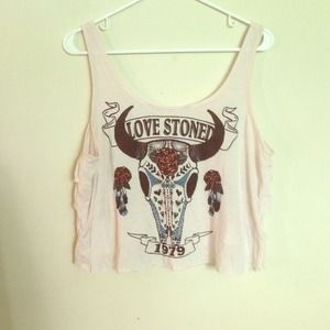 Love stone tank top