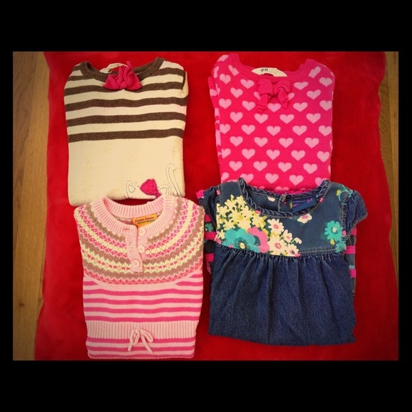 Cute Bundle of Girls Dresses & Jean Mini Skirt