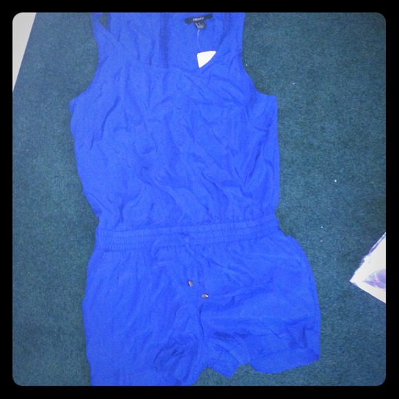Royal blue jumper size small from forever 21