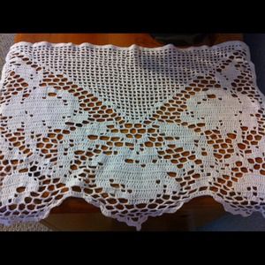 Vintage crocheted doily