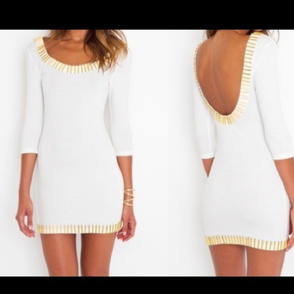 Nasty Gal Gold rush dress 💛💛💛