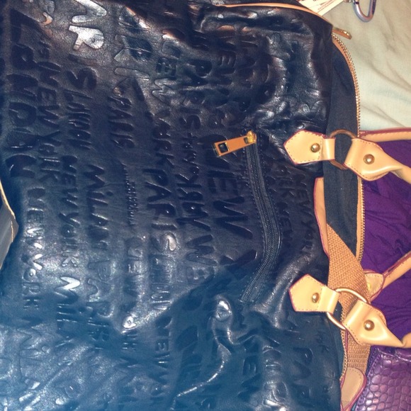 Large Louis Vuitton inspired handbag