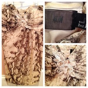 H&M Strapless Dress
