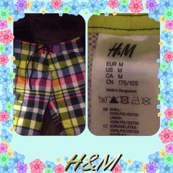 H&M swim trunks