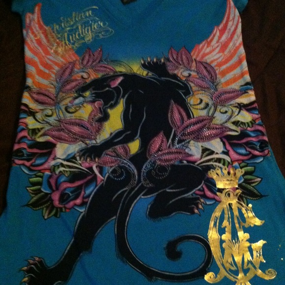 XXX HOLD XXX NWT CHRISTIAN AUDIGIER T-SHIRT