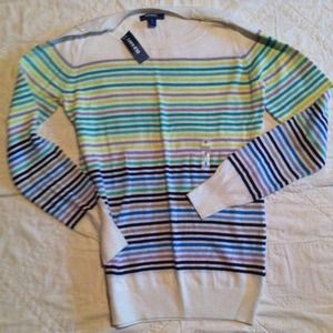 New Old Navy striped sweater. Size Small