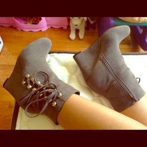Wedge Booties