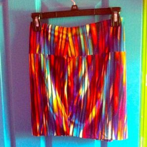 Print skirt