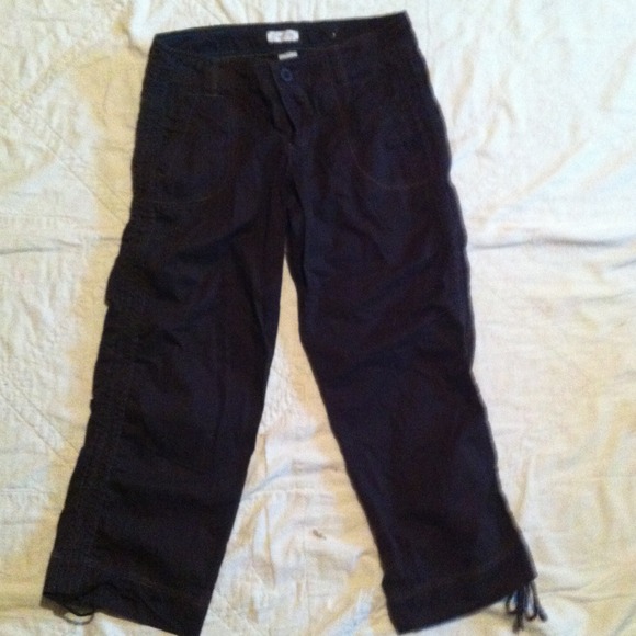 Maurices Dark brown capris Size 3/4