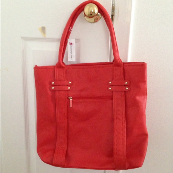 Orange large handbag brand new with tags
