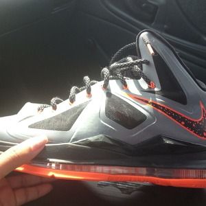 Men Lebron X Lava Diamond