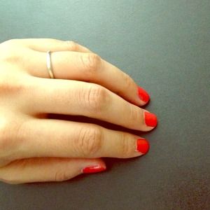 14k white gold band Size 4