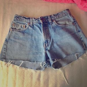 High waisted Levi's