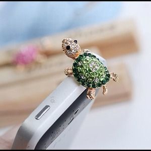 Fashion turtle phone dust 1psc