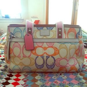 🎉SOLD🎉Colorful coach!
