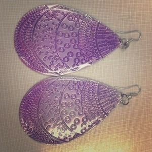 Light purple earrings