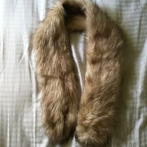 Faux fur scarf