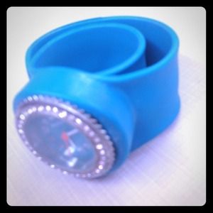 Turquoise snap bracelet/Watch