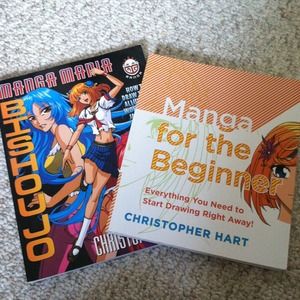 Manga, drawing tutorial books