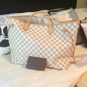 Louis Vuitton Bags - Louis Vuitton Neverfull GM Damier Azur Louis Vuitton Bags - Louis Vuitton Neverfull GM Damier Azur