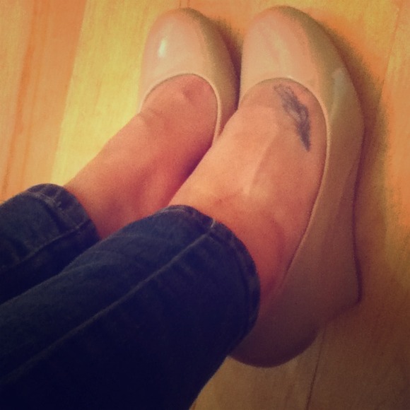 💋reduced💋nude madden girl shoes