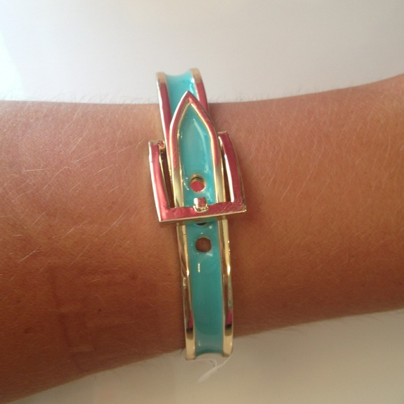 Turquoise Belt Buckle Bracelet