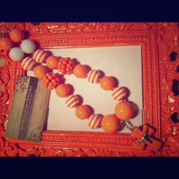 Texas long horn chunky necklace