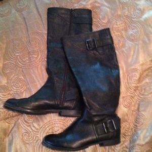 Black Leather boots