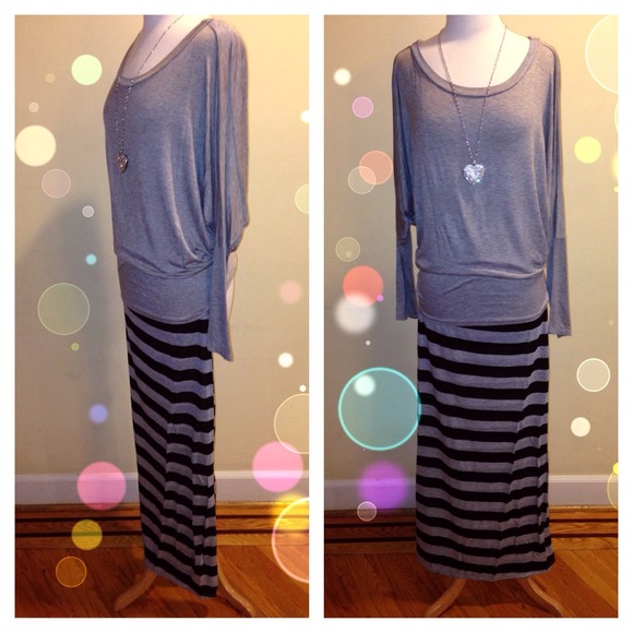 Plus Size Maxi Skirt - Picture 1 of 3