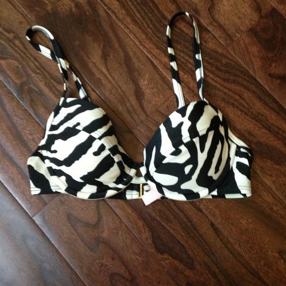 VS Zebra Bathing-suit Top 34B