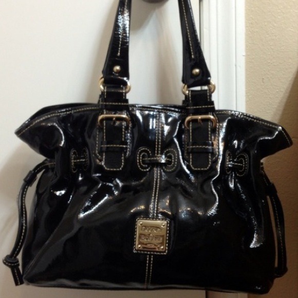 Patent Small Chiara Bag by Donney & Bourke