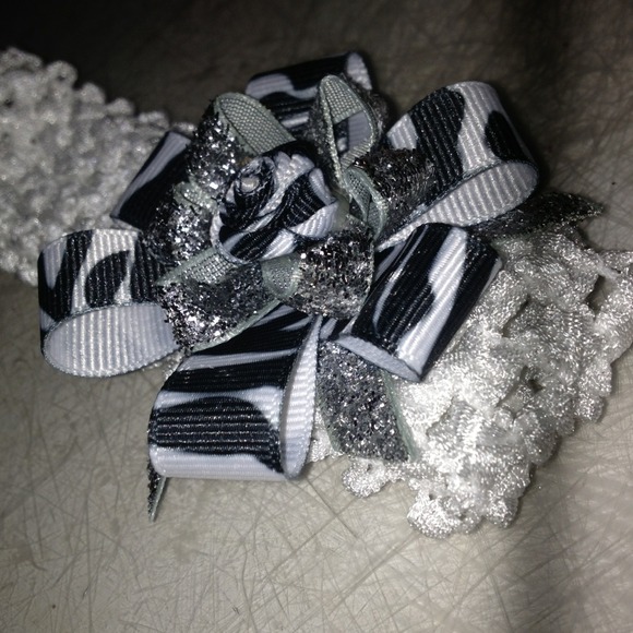 Zebra & Glitter Headband ✨ - Picture 2 of 4