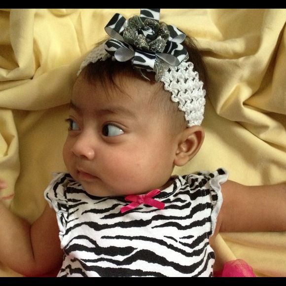 Zebra & Glitter Headband ✨ - Picture 4 of 4