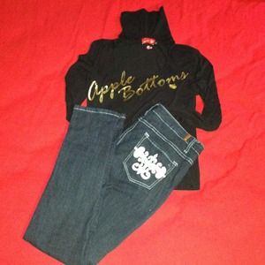 Apple bottom top! Sky jeans!