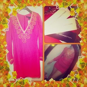 Stunning pink dress by French Connection