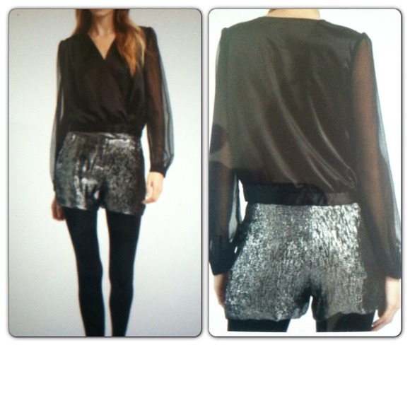 W118 by Walter Baker Pants - Bundled ❤️W118 by Walter Baker Metallic Shorts