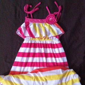 Justice long summer dress