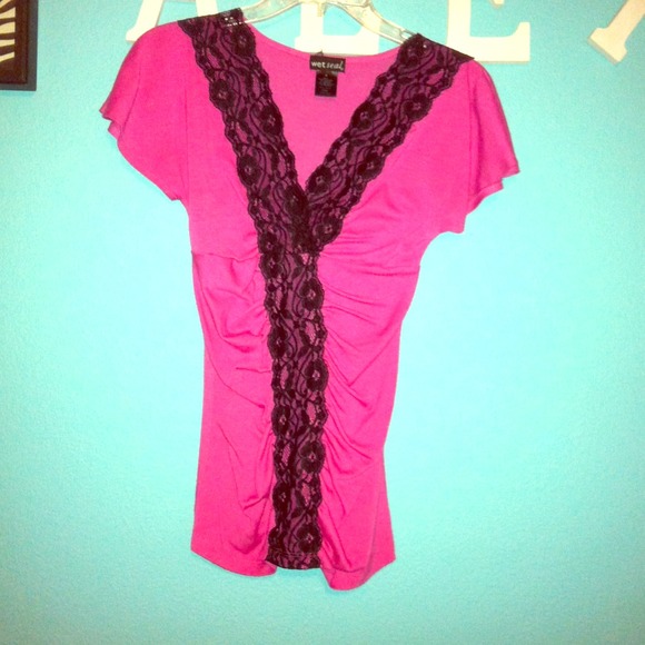 Pink shirt