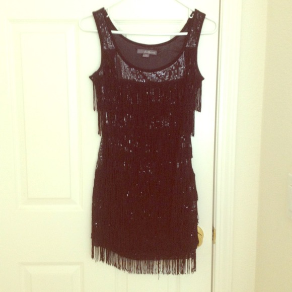 50% off Forever 21 Dresses  Skirts - Black sequin flapper dress from ...