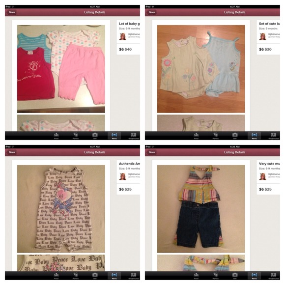 Baby clothes bundle
