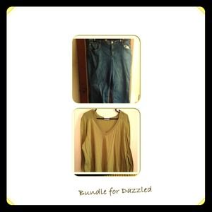 👚👖Shirt & Jeans bundle 👚👖